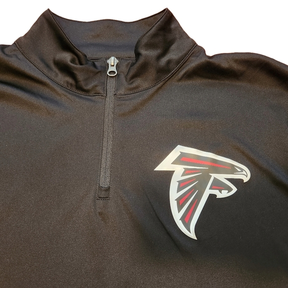 Fanatics NFL Atlanta Falcons Long Sleeve Quarter Zip Pullover Men's XL - Picture 3 of 6